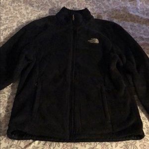 Fuzzy North Face Jacket